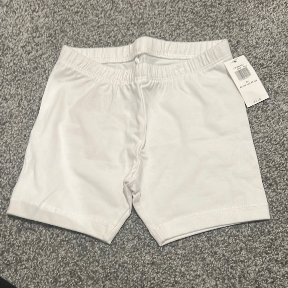 Old Navy White Bike Shorts-Toddler Girl Size 5T
New with Tags